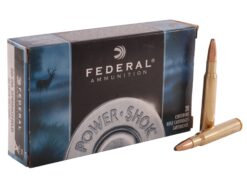Federal Power-Shok Ammunition 30-06 Springfield 180 Grain Soft Point Box 500 rounds