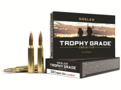 NOSLER TROPHY GRADE AMMUNITION 338 LAPUA MAGNUM 300 GRAIN ACCUBOND