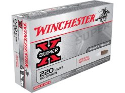WINCHESTER SUPER-X AMMUNITION 220 SWIFT 50 GRAIN POINTED SOFT POINT 200 ROUND
